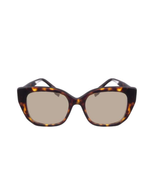 Fendi 00s Oversized Havana Classic Sunglasses with Brown Lenses - Image 2