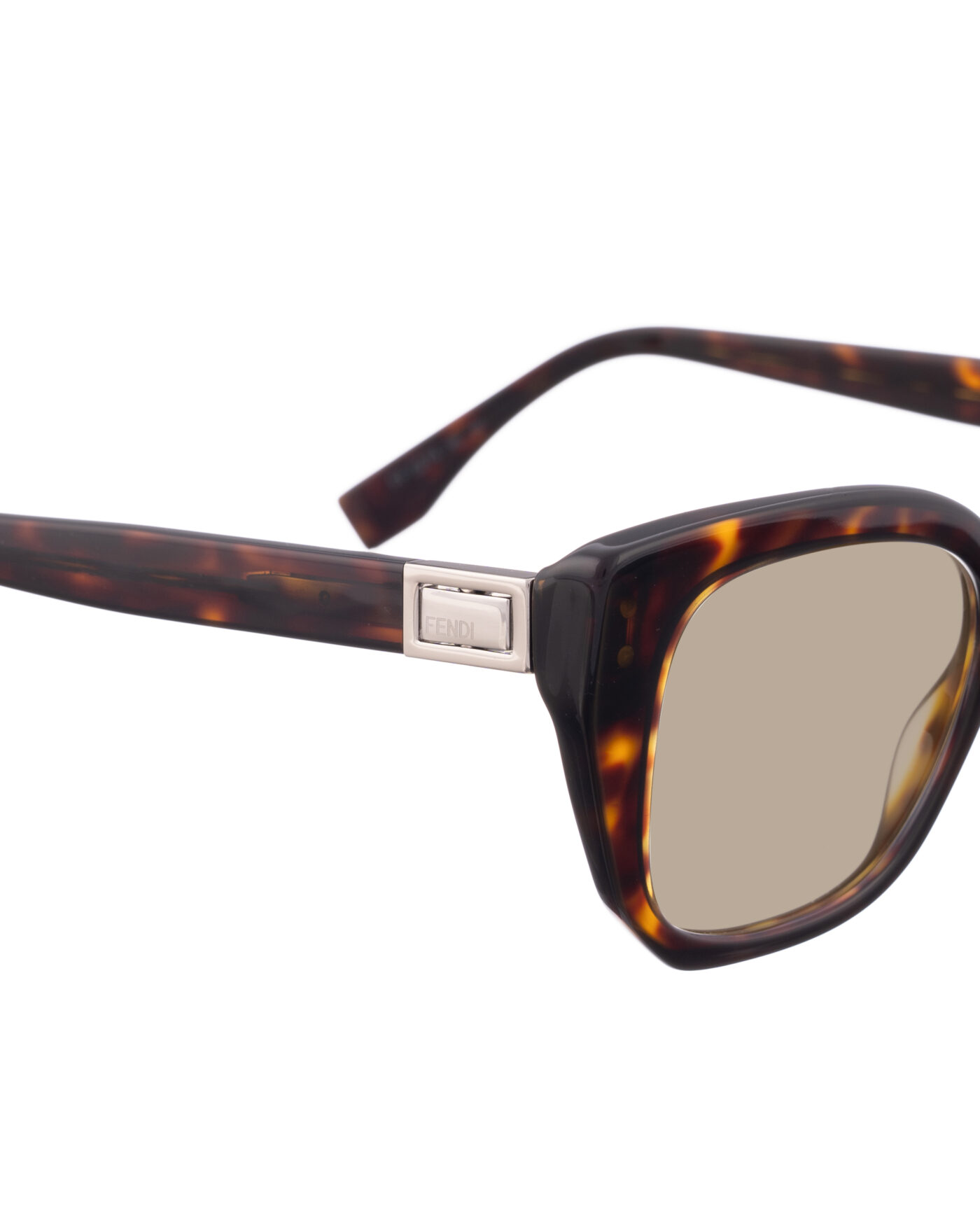 Fendi 00s Oversized Havana Classic Sunglasses with Brown Lenses - Image 3