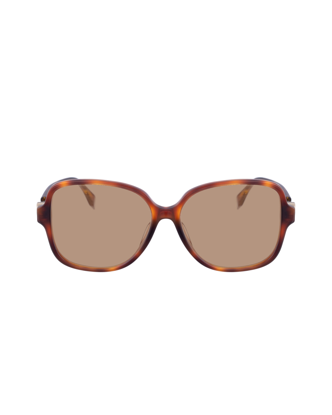 Fendi 00s Oversized Havana Retro Sunglasses with Brown Lenses - Image 2