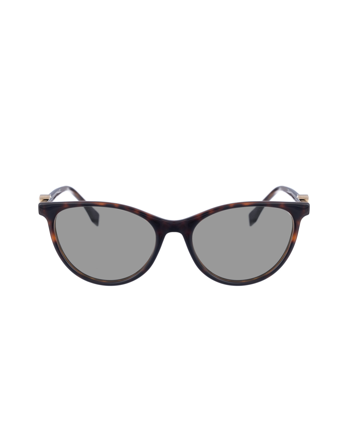 Fendi 00s Oversized Brown Cheetah Classic Sunglasses with Black Lenses - Image 2