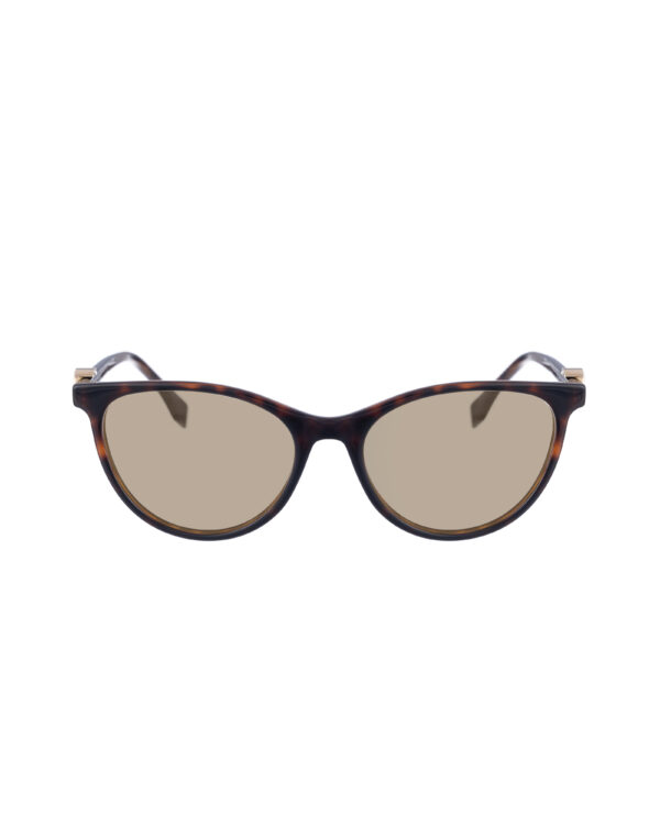 Fendi 00s Oversized Brown Cheetah Classic Sunglasses with Brown Lenses - Image 2