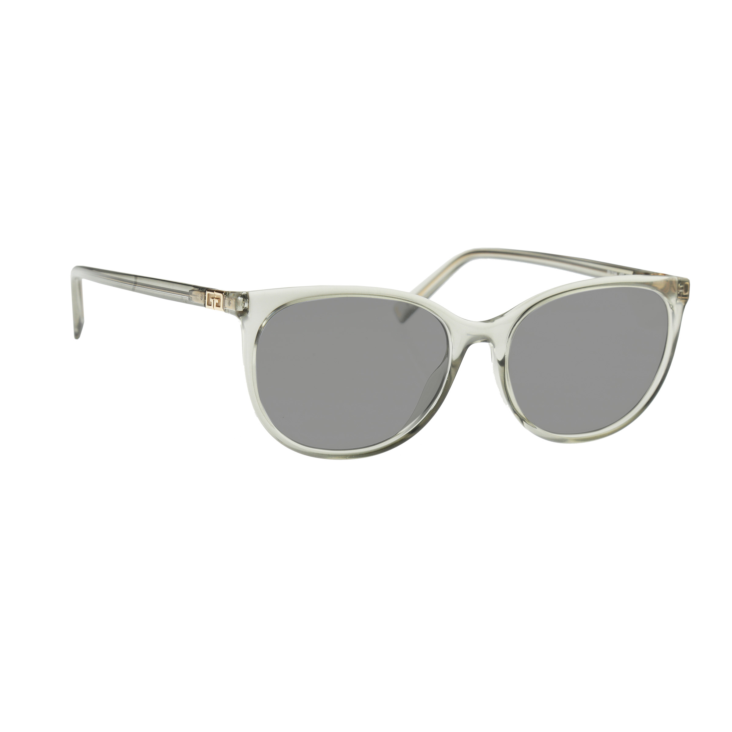 GIVENCHY 0144 (3) Givenchy Transparent Round Frame Glasses GV 0144 with Black Lenses - Image 1