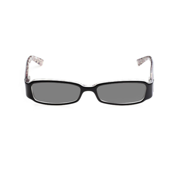 Gucci '00s Black Monogram Horsebit Flat Sunglasses with Black Lenses - Image 2