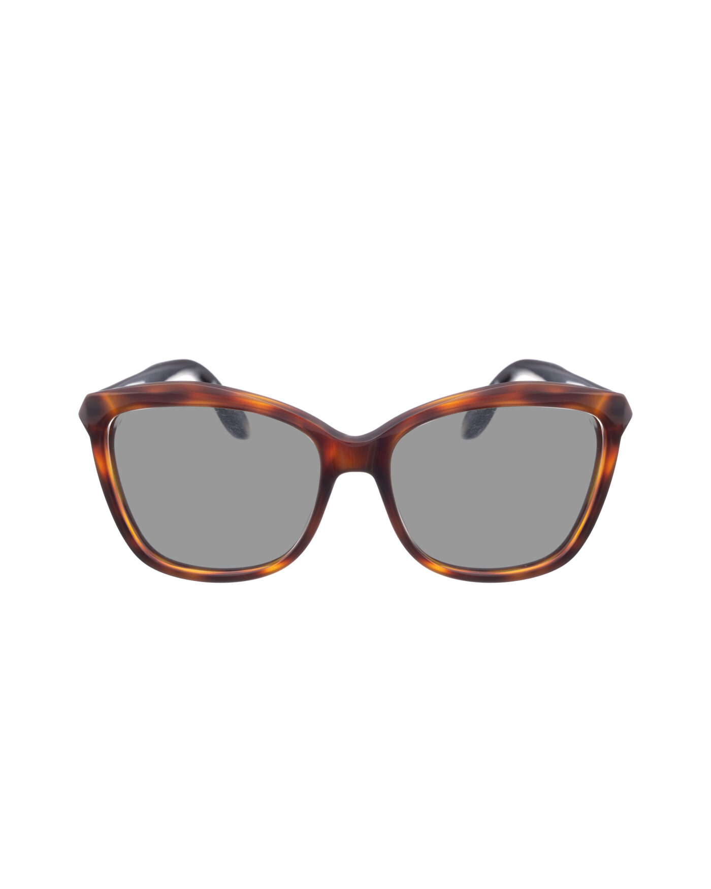 Givenchy 00s Bold Havana Nerdy Sunglasses with Black Lenses - Image 2