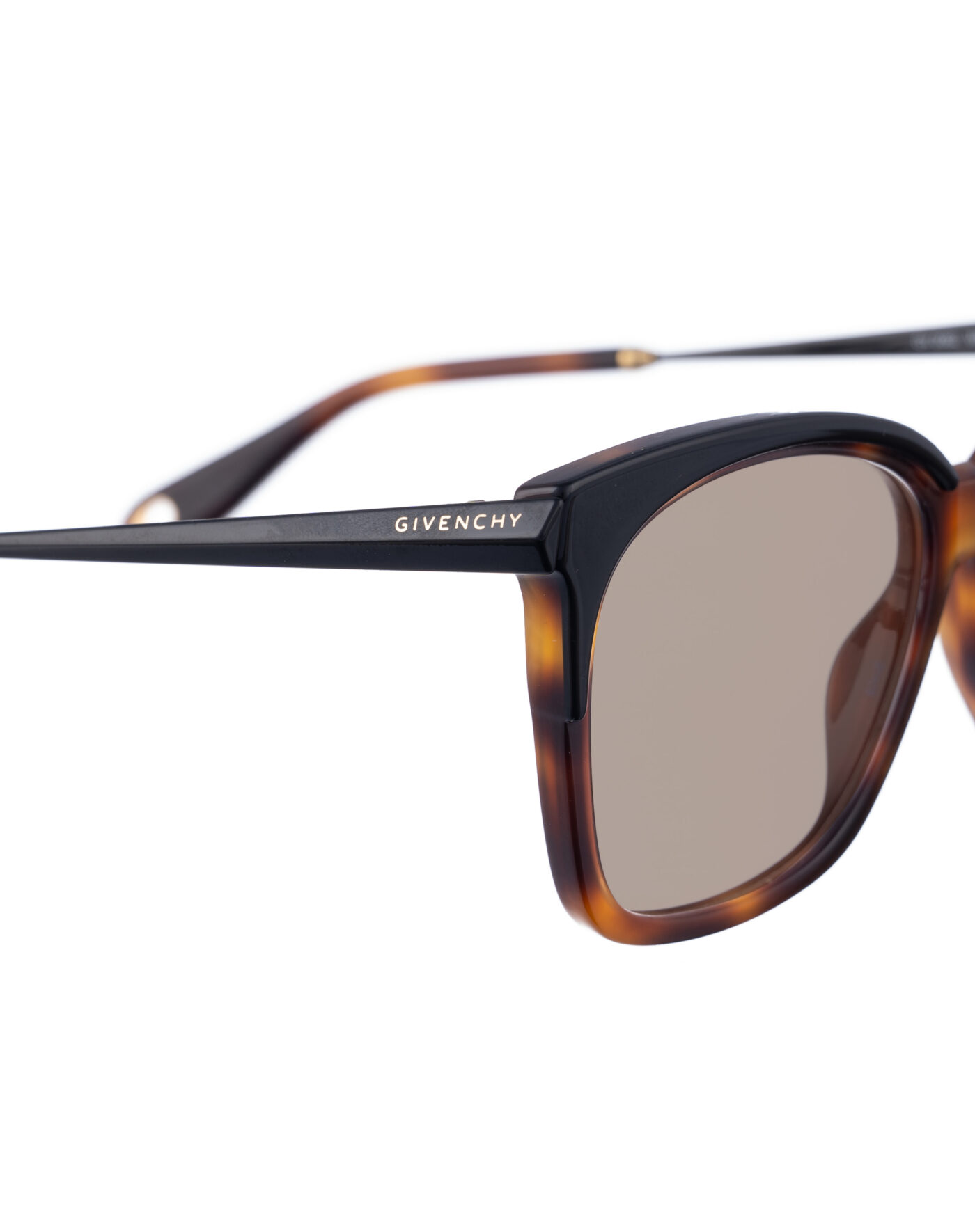 Givenchy 00s Oversize Havana Classic Sunglasses with Brown Lenses - Image 3
