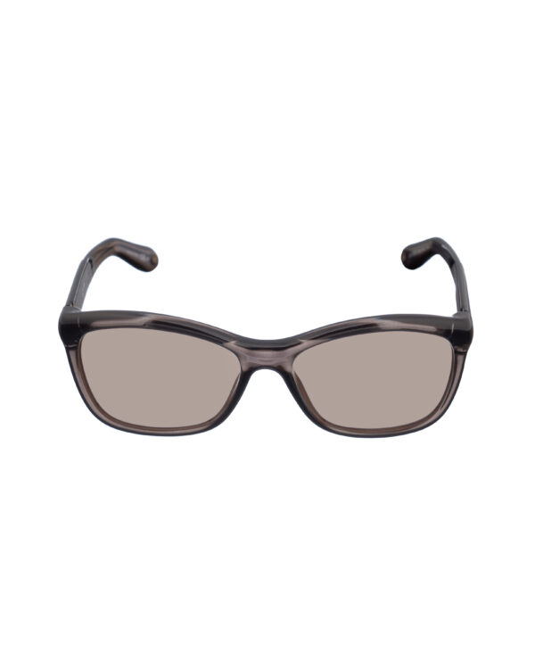 Givenchy 00s Black Plastic Nerd Sunglasses with Brown Lenses