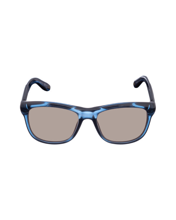 Givenchy 00s Bold Nerdy Navy Blue Sunglasses with Brown Lenses