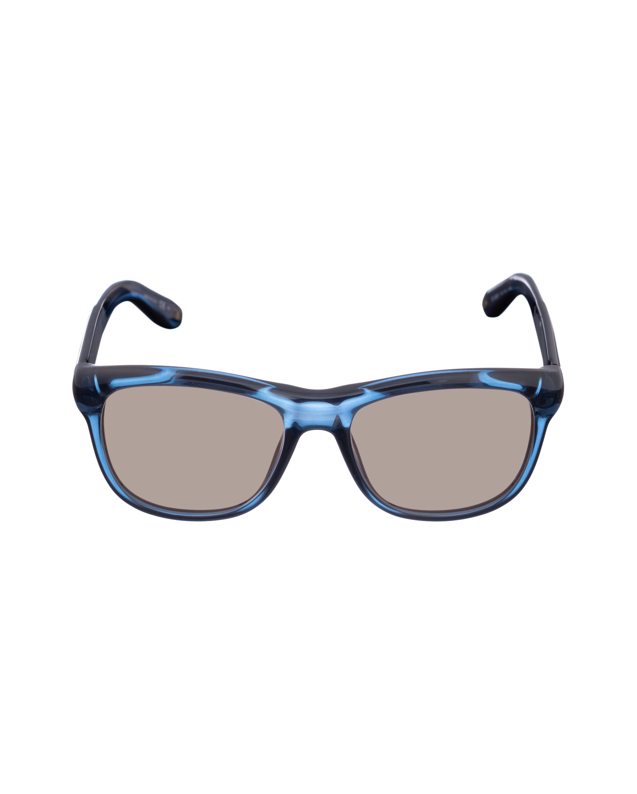 Givenchy GV 0041 PJP 145-2-1 Givenchy 00s Bold Nerdy Navy Blue Sunglasses with Brown Lenses - Image 1