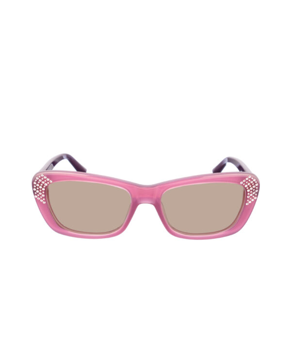 Marc by Marc Jacobs 00s Violet Cat-Eye Sunglasses with Brown Lenses - Image 2