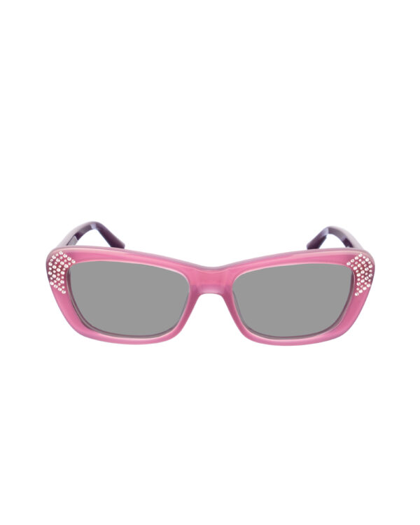 Marc by Marc Jacobs 00s Violet Cat-Eye Sunglasses with Black Lenses - Image 2