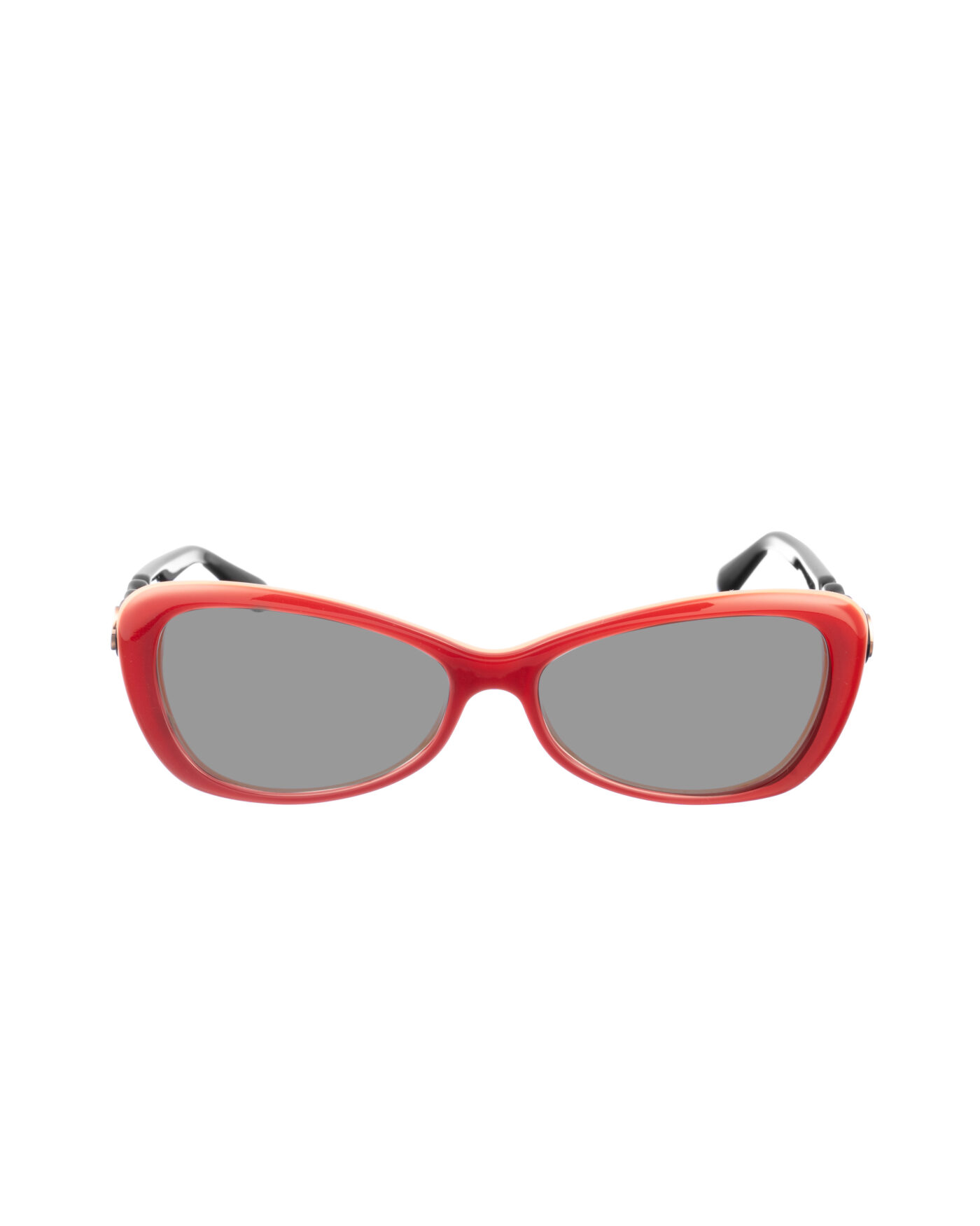 Marc by Marc Jacobs 00s Red, Orange & Black Sunglasses with Black Lenses - Image 2