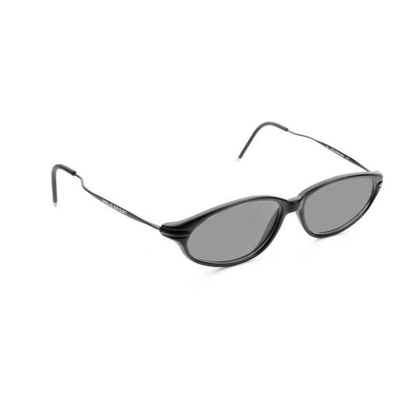 Polo Sport Ralph Lauren '90s Black Round Sunglasses with Black Lenses