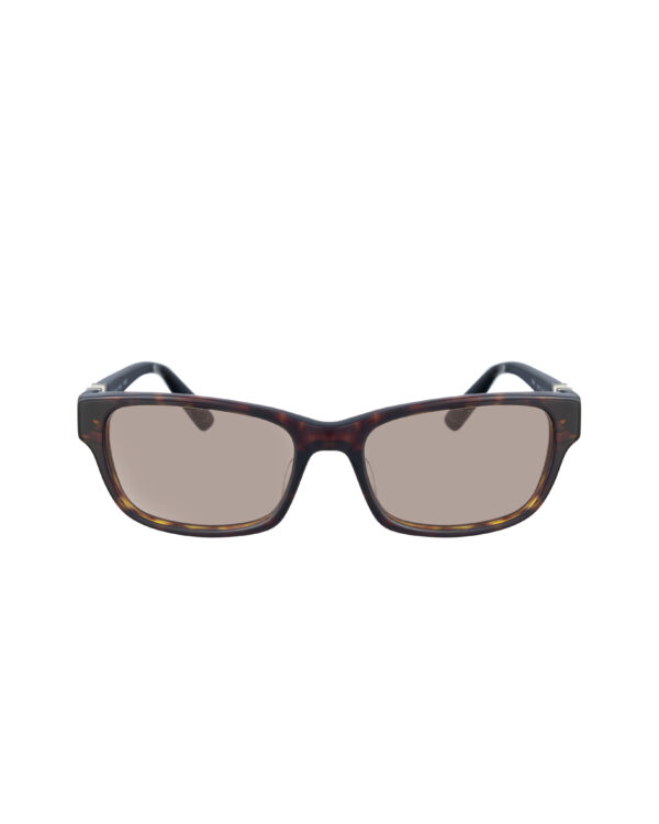 Valentino 00's Dark Havana Classic Nerd Sunglasses with Brown Lenses - Image 2