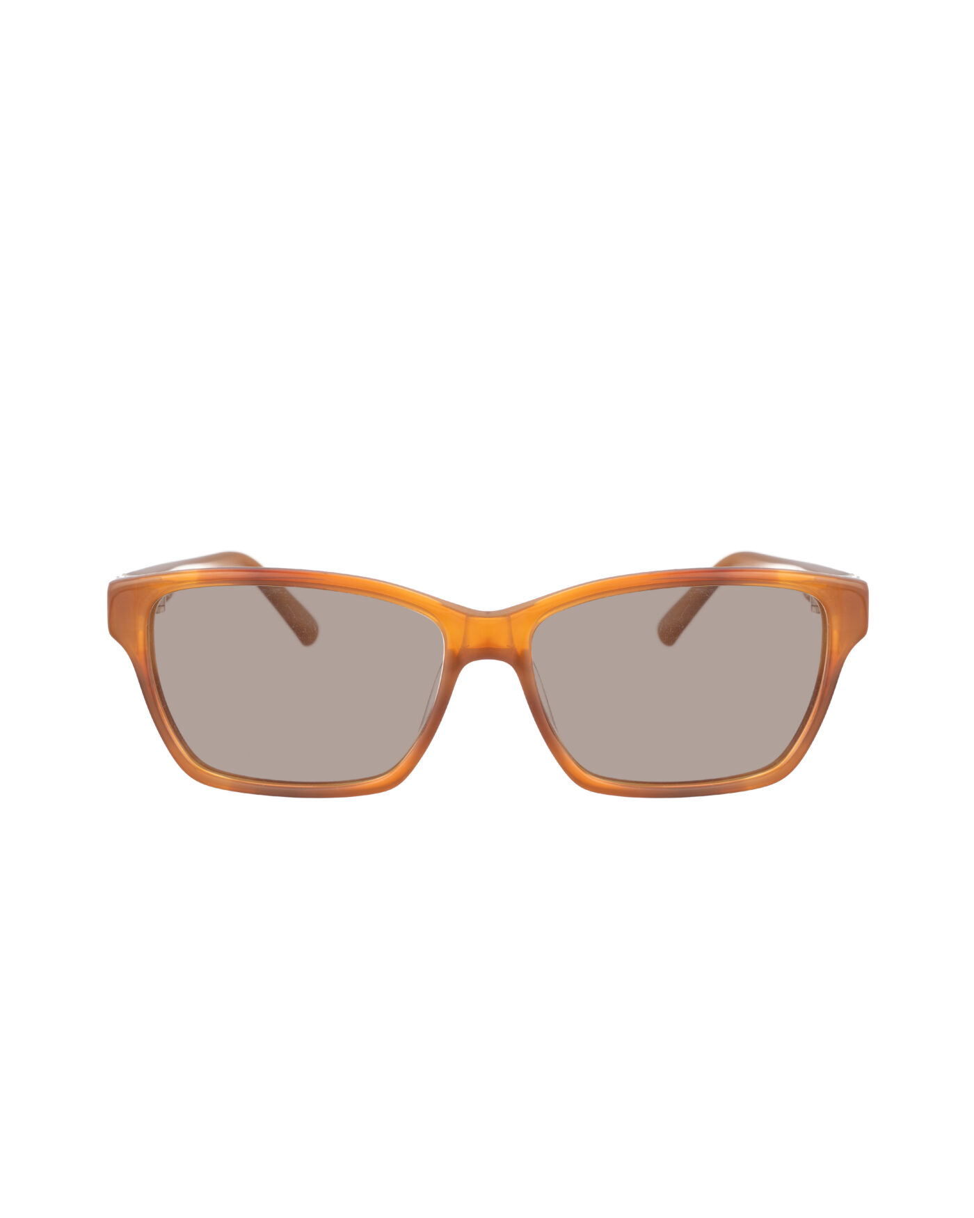 Valentino 00s Brown Caramel Plastic Sunglasses with Brown Lenses - Image 2