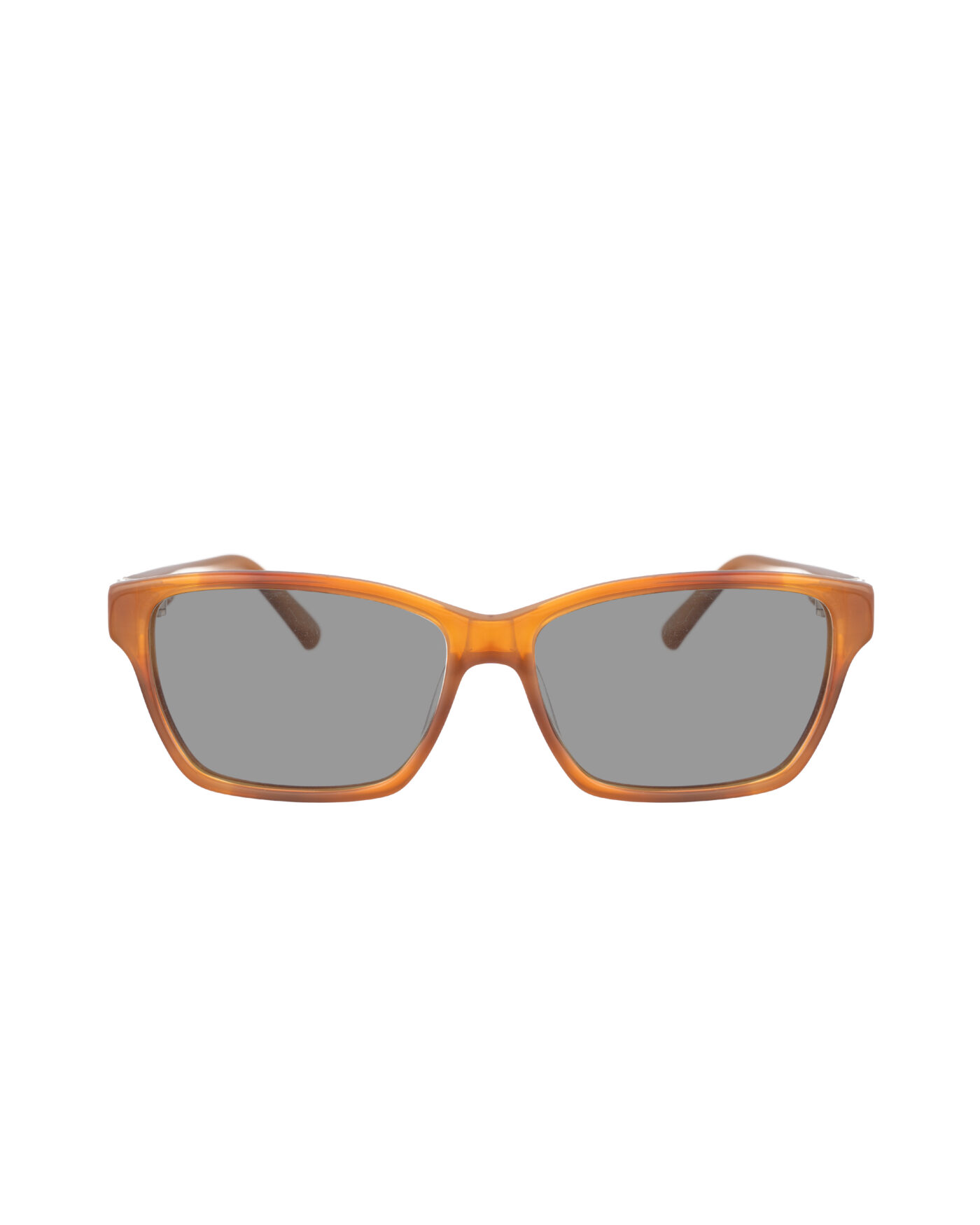 Valentino 00s Brown Caramel Plastic Sunglasses with Black Lenses - Image 2