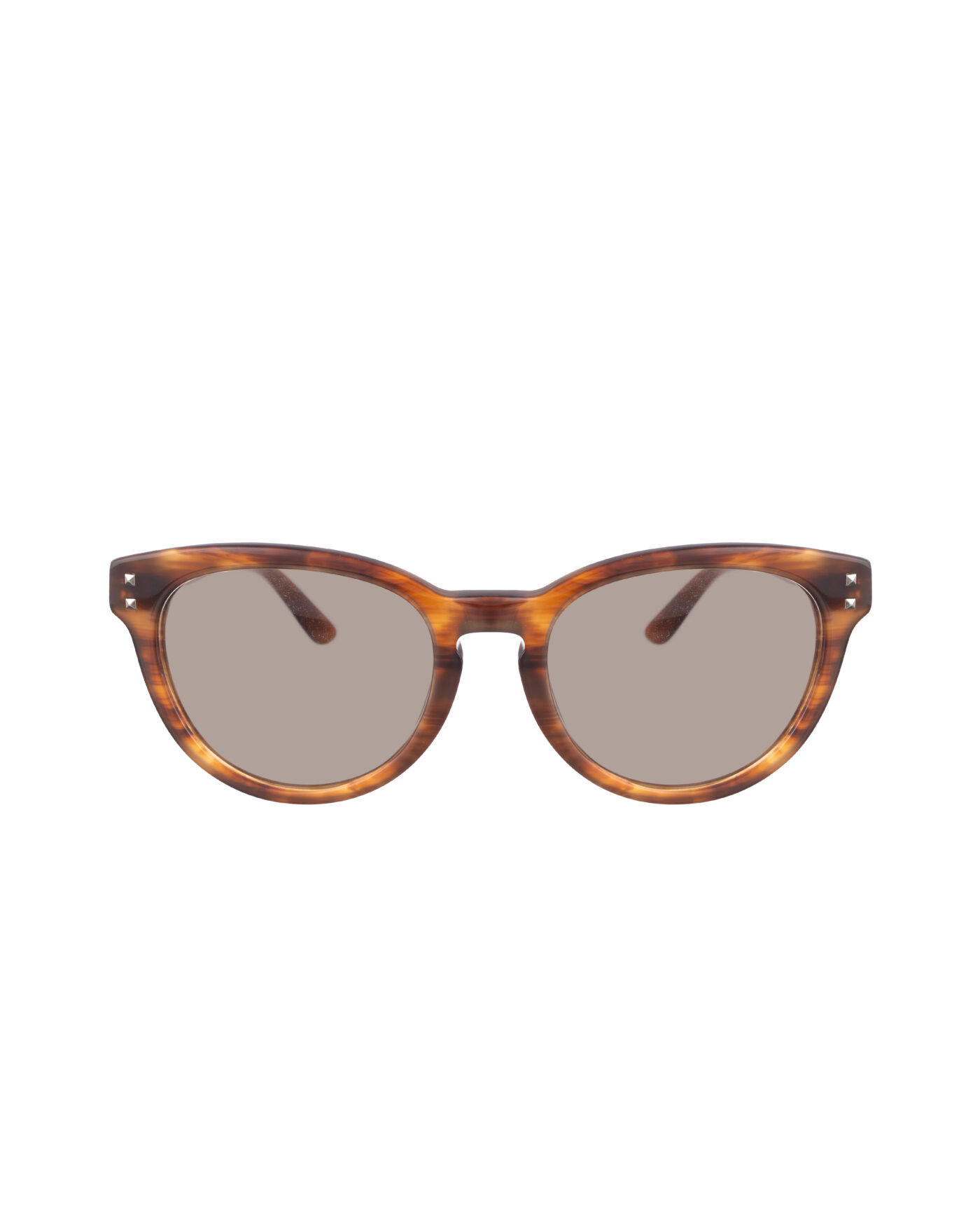 Valentino 00s Bold Classic Brown Sunglasses with Brown Lenses - Image 2