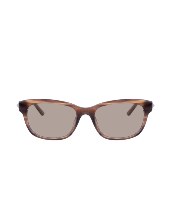 Valentino 00s Brown Nerdy Sunglasses with Studs & Brown Lenses - Image 2
