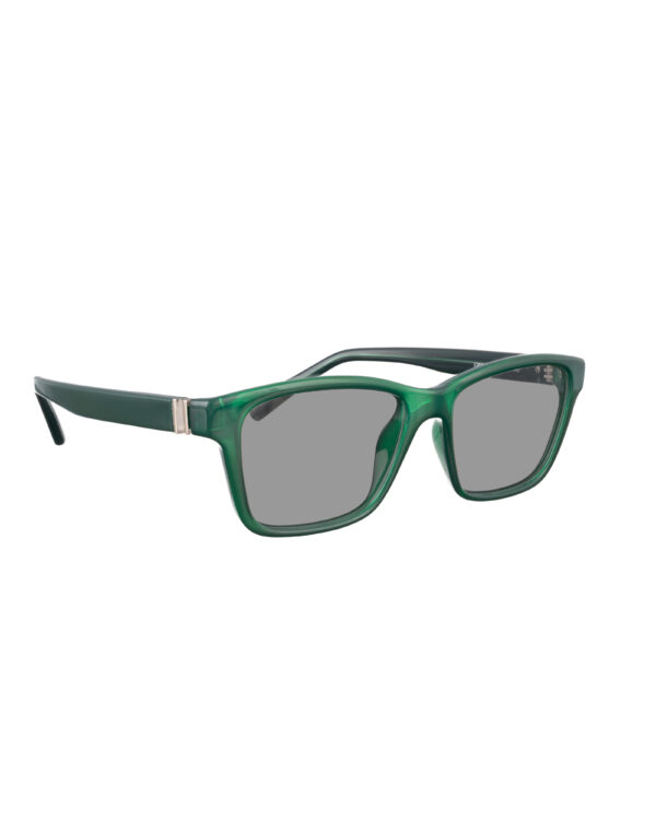 Valentino 00s Black & Green Nerd Sunglasses with Black Lenses