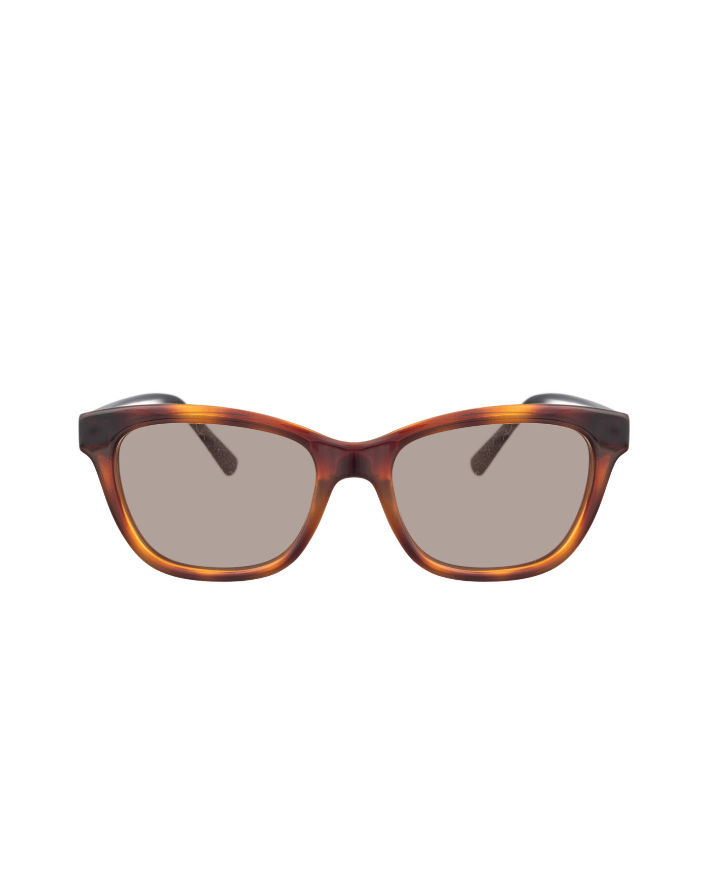 Valentino 00s Black & Havana Nerd Sunglasses with Brown Lenses - Image 3