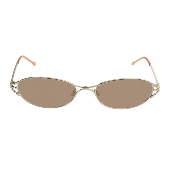 Valentino '90s Rough Frames Val 5353 Sunglasses with Brown Lenses