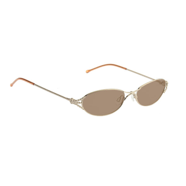 Valentino '90s Rough Frames Val 5353 Sunglasses with Brown Lenses - Image 2