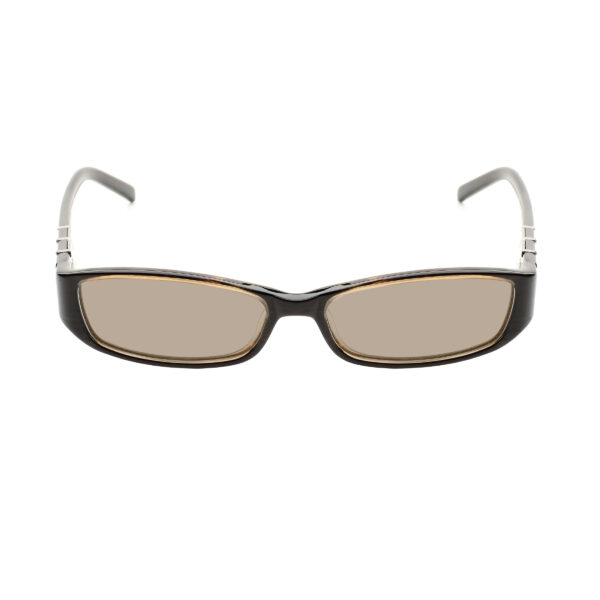 Valentino '90s Brown Crystals Plastic Sunglasses with Brown Lenses - Image 2