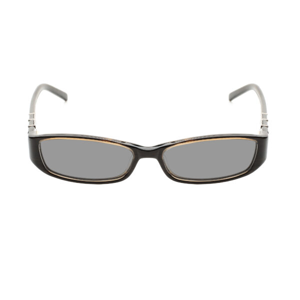 Valentino '90s Brown Crystals Plastic Sunglasses with Black Lenses - Image 2