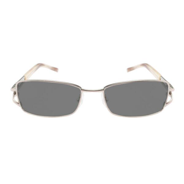 Valentino '90s Crystal Signature Baby Pink Frame Sunglasses with Black Lenses - Image 2