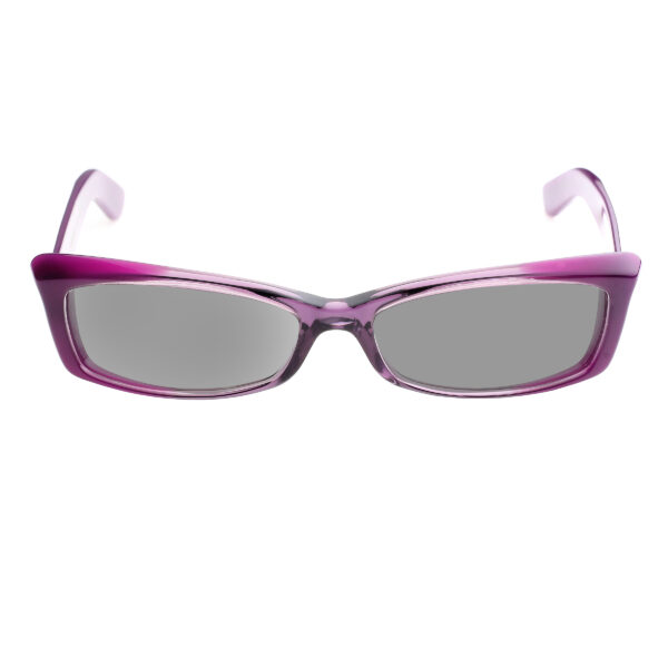 Yves Saint Laurent '00 Cat-Eye Purple Sunglasses with Black Lenses