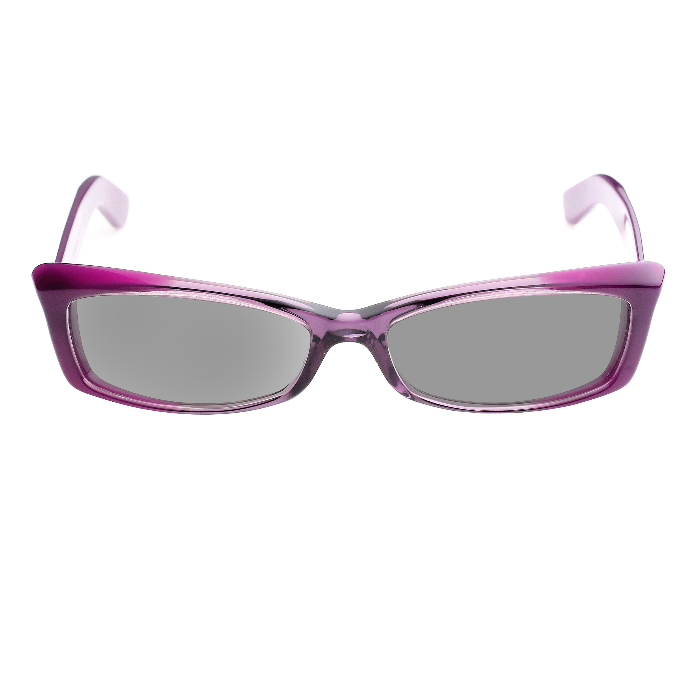 yves saint laurent- YSL 6334 AV6 (1) Yves Saint Laurent '00 Cat-Eye Purple Sunglasses with Black Lenses - Image 1