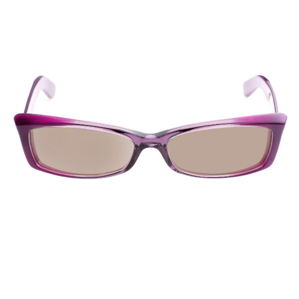 Yves Saint Laurent '00 Cat-Eye Purple Sunglasses with Brown Lenses - Image 2